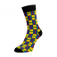 Veselé ponožky Afro 2 - Barva: Žlutá, Velikost: 39-41