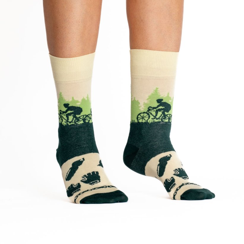 Veselé ponožky Kolo - Velikost: 39-41