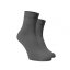 Bambusové střední ponožky šedé - Barva: Šedá, Velikost: 45-46, Materiál: Viskoza (Bambus)