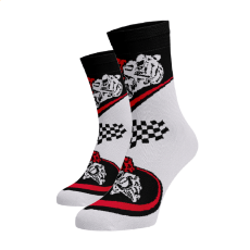 Vidám motoros zokni
