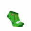 Veselé kotníkové velikonoční ponožky pro koledníky - Barva: Zelená, Velikost: 45-46, Materiál: Bavlna