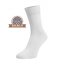 Ponožky z mercerovanej bavlny - biele