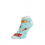 Veselé kotníkové ponožky - MEDICÍNA - Barva: Světle modrá, Velikost: 35-38, Materiál: Bavlna