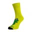 Veselé ponožky Žabák - Barva: Žlutá, Velikost: 33-34