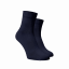 Střední ponožky tmavě modré - Barva: Tmavě modrá, Velikost: 45-46, Materiál: Bavlna