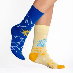 Veselé ponožky Znamení zvěrokruhu Vodnář