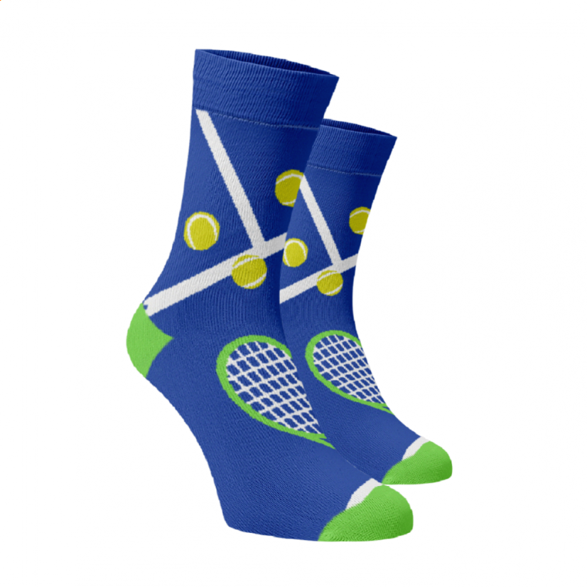 Veselé vysoké ponožky - tenis