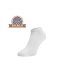 Kotníkové ponožky z mercerované bavlny - bílé - Velikost: 35-38