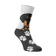 Veselé ponožky Jezevčík - Barva: Bílá, Velikost: 42-44, Materiál: Bavlna