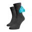 Šedé ponožky MERINO - Barva: Šedá, Velikost: 35-38, Materiál: Vlna (Merino)