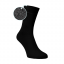 Magas meleg fekete zokni - Szín: Fekete, Méret: 42-44, Alapanyag: Pamut