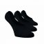Neviditelné ponožky ťapky černé 3pack - Barva: Černá, Velikost: 35-38, Materiál: Bavlna