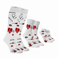 Zvýhodnený set 3 párov ponožiek - NEMOCNICA
