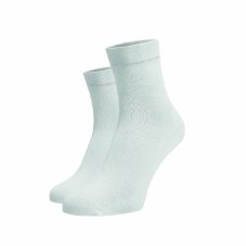 Bambusz középméretű zokni - fehér