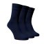 Zvýhodněný set 3 párů vysokých ponožek - modrá