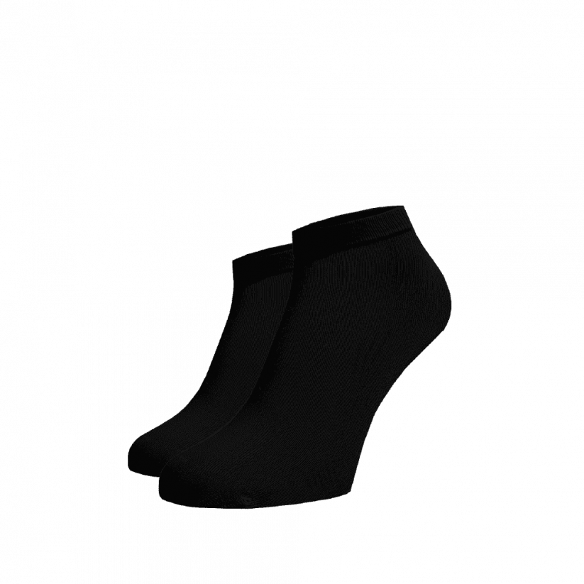 Členkové ponožky Čierne - Barva: čierna, Veľkosť: 45-46, Materiál: Bavlna