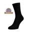 Ponožky z mercerované bavlny - černé - Velikost: 39-41