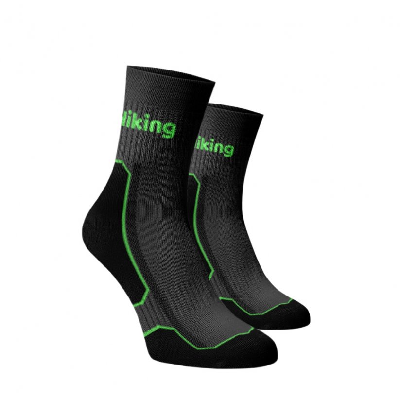 Hrubé funkční ponožky Hiking - tmavě šedé - Velikost: 42-44