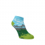 Veselé kotníkové ponožky Hory - Velikost: 42-44, Materiál: Bavlna