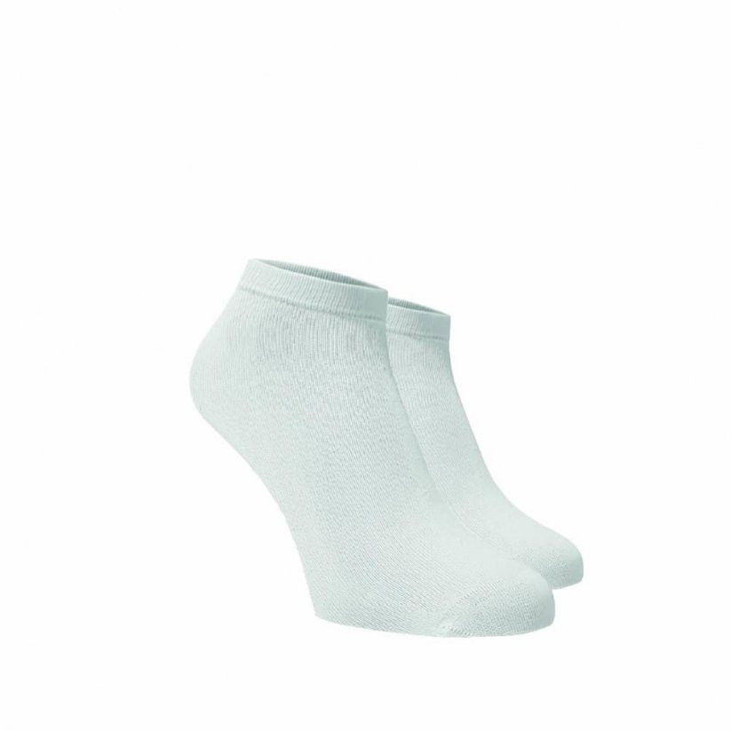 Bambusové kotníkové ponožky Bílé - Barva: Bílá, Velikost: 35-38, Materiál: Viskoza (Bambus)