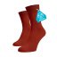 Cihlové ponožky MERINO - Velikost: 35-38, Materiál: Vlna (Merino)