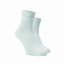 Bambusové střední ponožky bílé - Barva: Bílá, Velikost: 45-46, Materiál: Viskoza (Bambus)