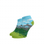 Veselé kotníkové ponožky Hory - Velikost: 45-46, Materiál: Bavlna