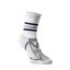 Sportovní funkční ponožky bílé - Barva: Růžová, Velikost: 39-41