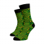 Veselé ponožky Afro 1 - Barva: Zelená, Velikost: 35-38, Materiál: Bavlna