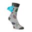 Hrubé hrejivé ponožky MERINO Lístie