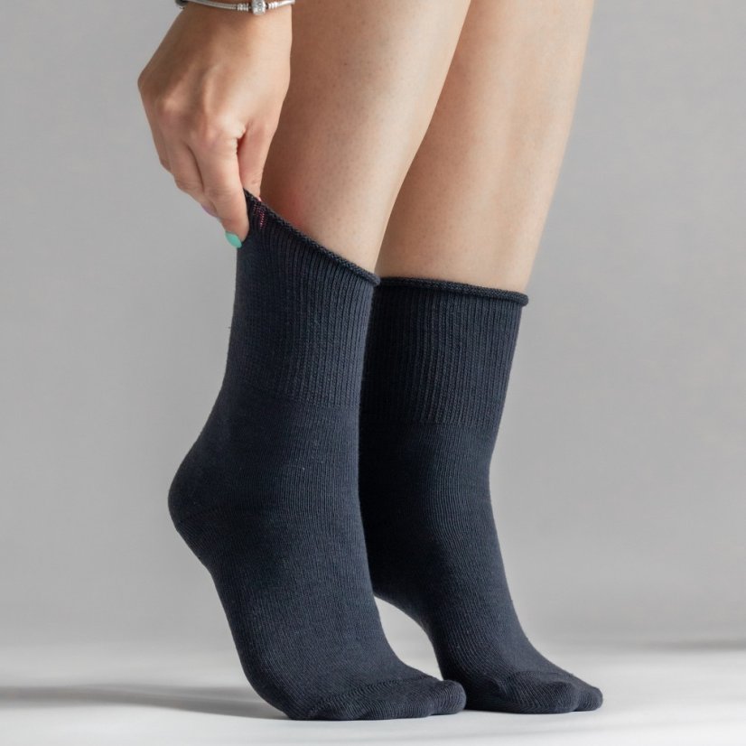 Zdravotní ponožky - šedá
