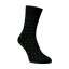 Hosszú szárú pöttyös zokni - zöld - Szín: Fekete, Méret: 39-41, Alapanyag: Pamut