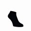 Bambusové členkové ponožky Čierne - Barva: čierna, Veľkosť: 45-46, Materiál: Viskoza (Bambus)