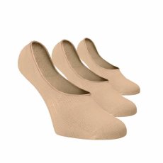 Neviditeľné ponožky ťapky telové 3pack