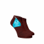 Kotníkové ponožky MERINO - vínové - Barva: Vínová, Velikost: 47-48, Materiál: Vlna (Merino)