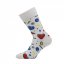 Veselé ponožky Funny - Typ produktu: Vysoké ponožky, Barva: Bílá, Velikost: 42-44