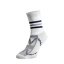 Športové funkčné ponožky biele - Barva: Fialová, Veľkosť: 45-46