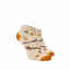 Veselé členkové veľkonočné ponožky - Vajíčko a korbáč - Barva: Béžová, Veľkosť: 39-41, Materiál: Bavlna