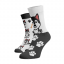 Veselé ponožky Husky - Barva: Bílá, Velikost: 39-41, Materiál: Bavlna