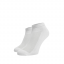 Športové ponožky s rebrovaním biele - Barva: Biela, Veľkosť: 39-41