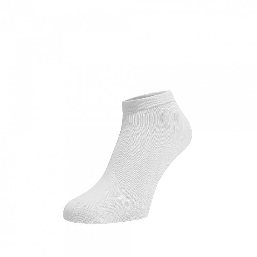 Kotníkové ponožky Bílé