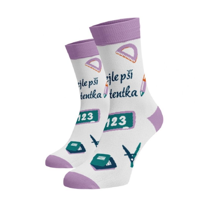Veselé vysoké ponožky - Nejlepší asistentka