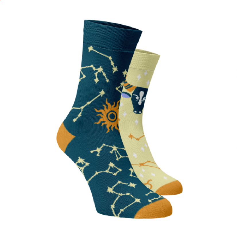 Veselé ponožky Znamení zvěrokruhu Býk