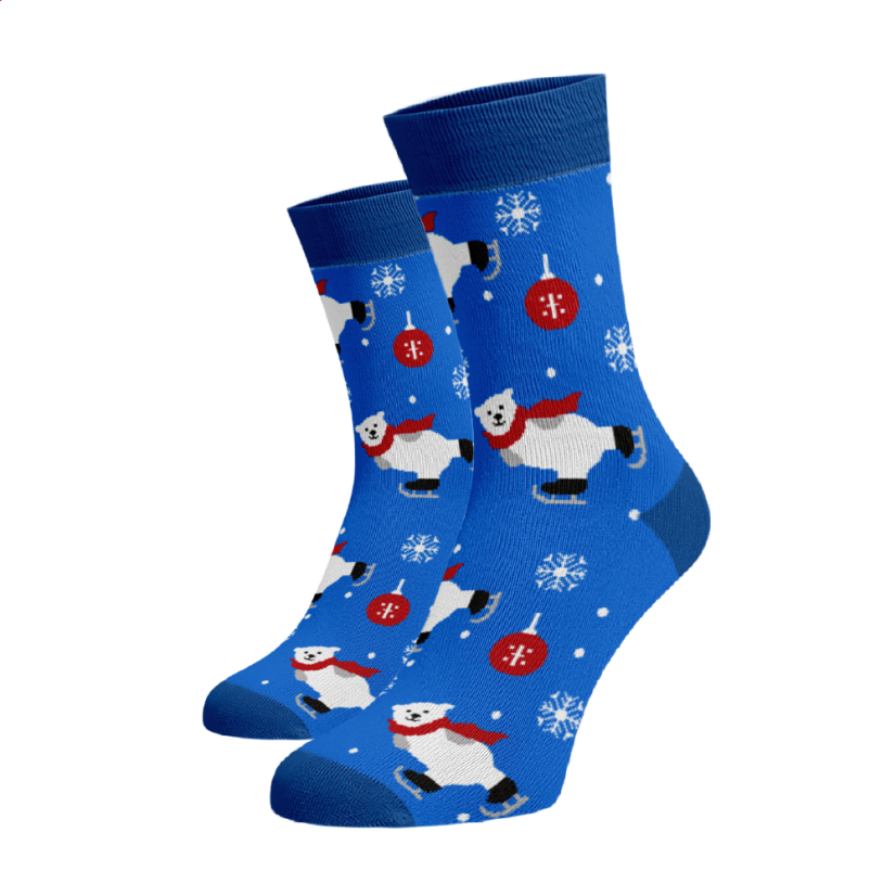 Veselé ponožky Lední medvěd