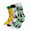 Zvýhodněný set 3 párů vysokých veselých ponožek - Zvířátka v ZOO