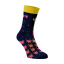 Veselé ponožky Gamer - Barva: Tmavě modrá, Velikost: 45-46, Materiál: Bavlna