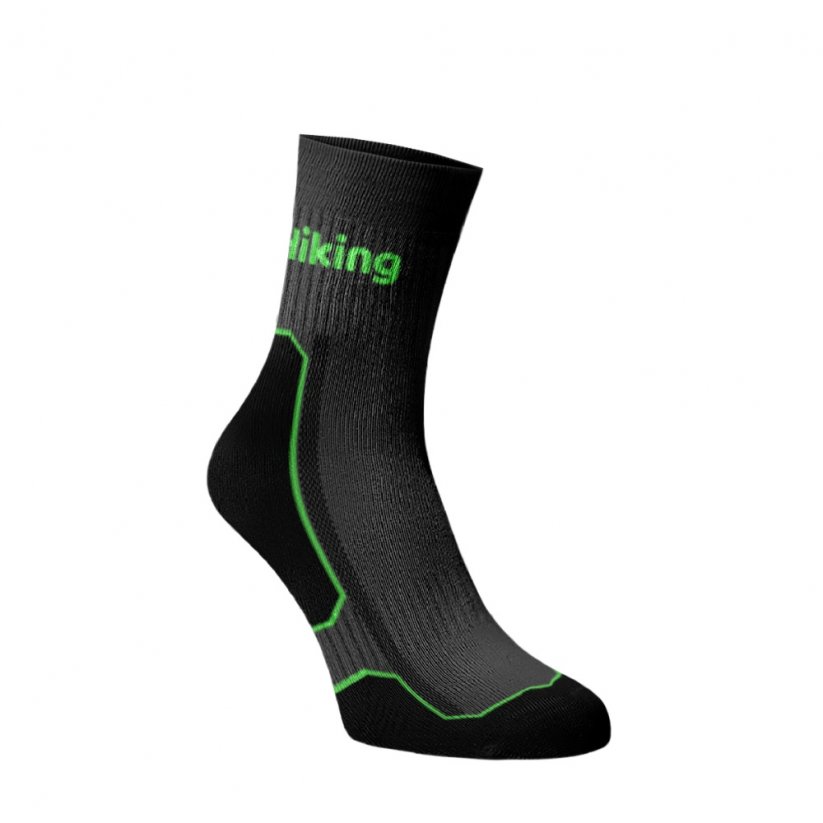 Hrubé funkční ponožky Hiking - tmavě šedé - Velikost: 39-41