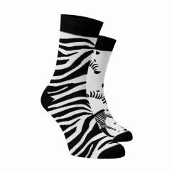 Vidám zokni Zebra