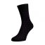Vysoké puntíkované ponožky - fialový - Barva: Černá, Velikost: 35-38, Materiál: Bavlna