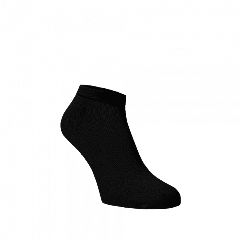 Kotníkové ponožky Černé - Barva: Černá, Velikost: 39-41, Materiál: Bavlna